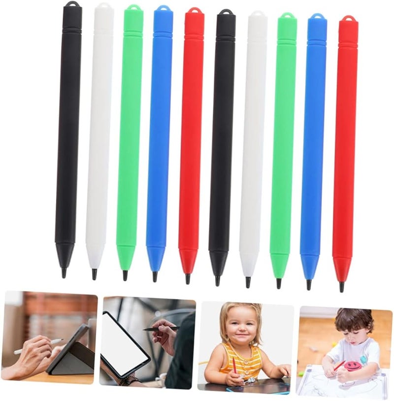 NUOBESTY 10 Pack LCD Writing Board Stylus Pens Smooth Drawing for Kids Adults Note Taking - Image 3